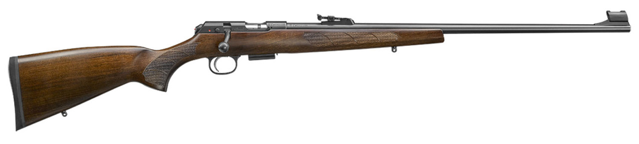 CZ-USA 02302 457 Lux 22WMR 5+1 24" BBL Turkish Walnut European-Style Stock
