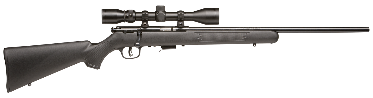 Savage 91806 93 FXP 22 WMR 5+1 21" BBL Black Synthetic Stock 3-9x40mm