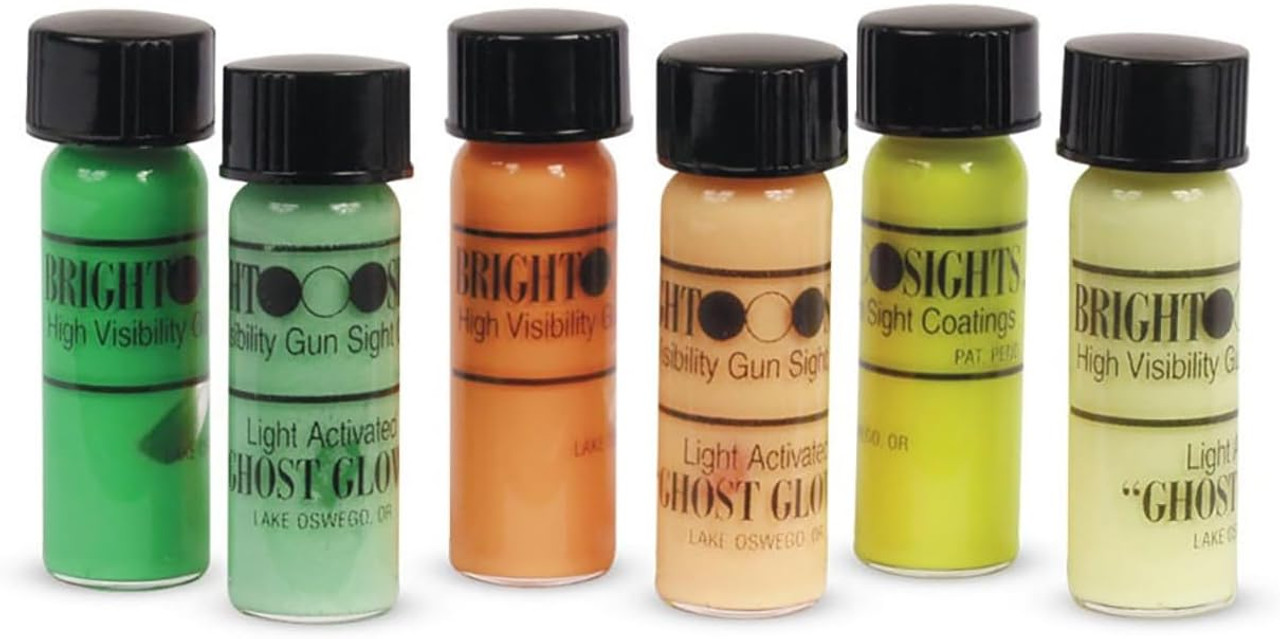 TRUGLO Bright Hi-Visibility Gun Sight Coating/Paint Kits 6 Pack - TG-TG985B
