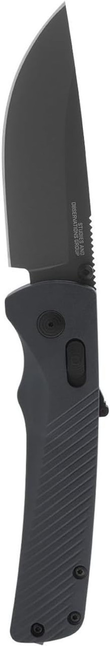 SOG Flash AT Ambidextrous Pocket Folding Knives D2 Steel Blade - Urban Grey