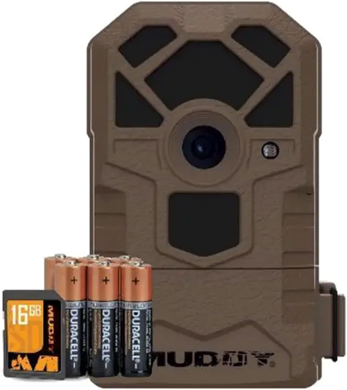 MUDDY Pro Cam 16 Combo Video Trail Camera Batteries & 16GB Memory Included