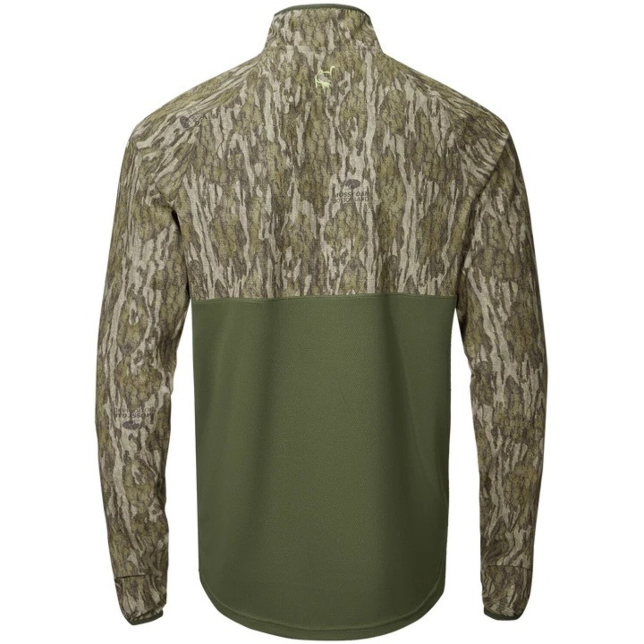 Drake Waterfowl Men's SWT Eqwader Half Zip Pullover Bottomland XX-Large