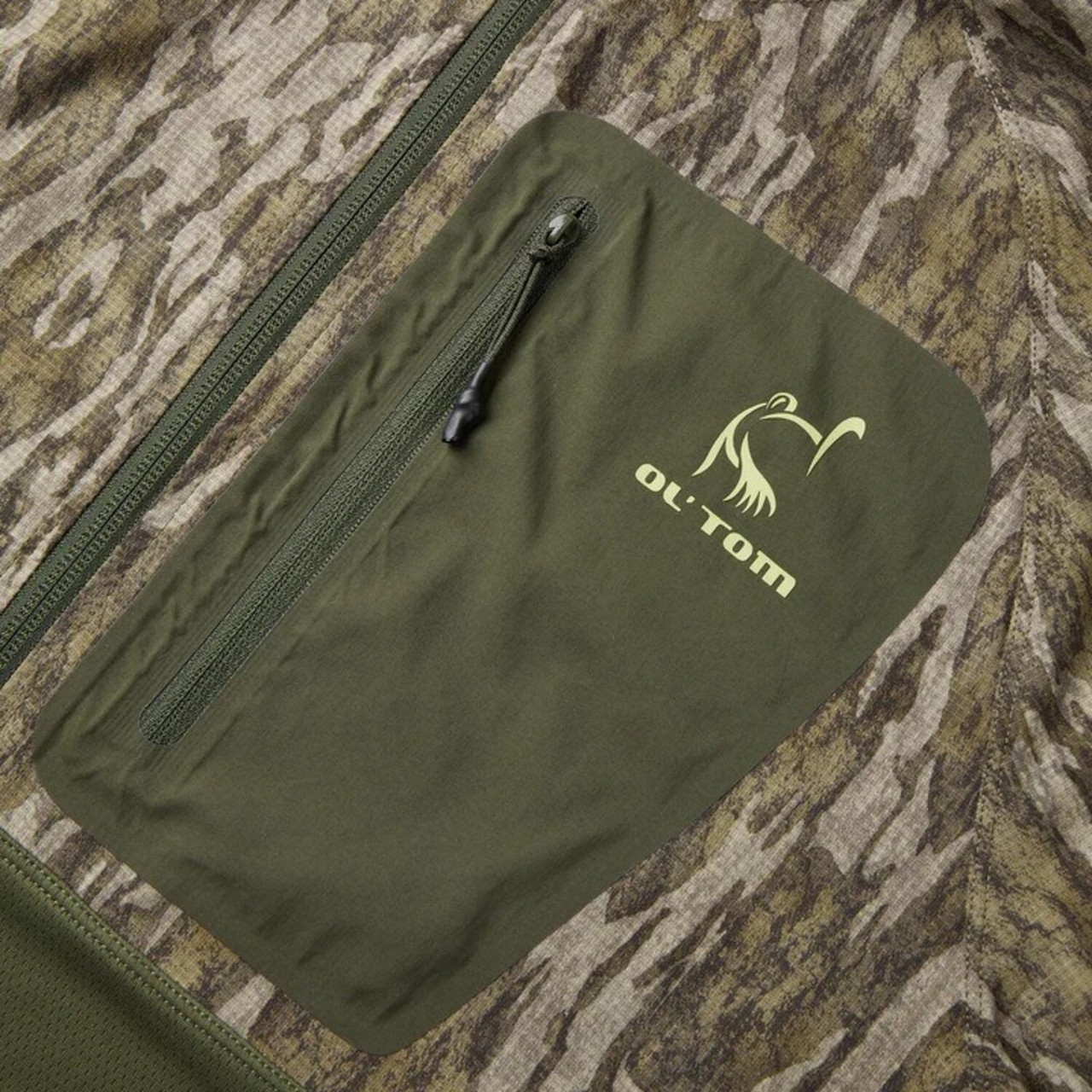 Drake Waterfowl Men's SWT Eqwader Half Zip Pullover Bottomland XX-Large