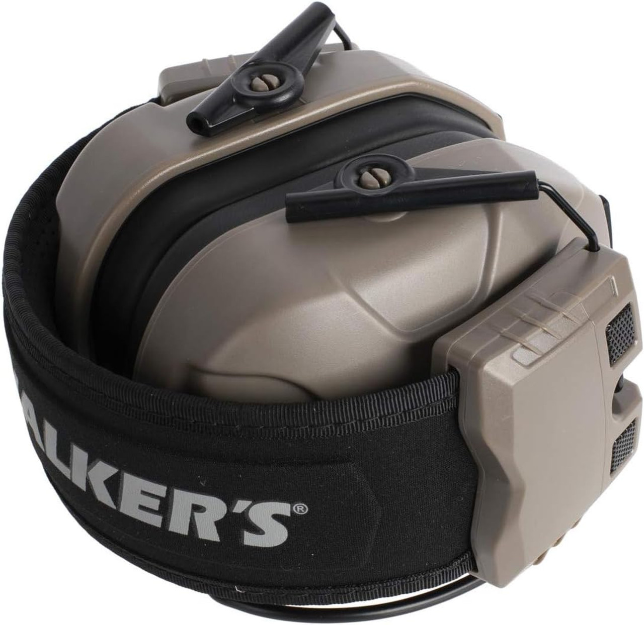 Walkers XCEL 100 Digital Muff 26db Nrr Includes 2 AAA Batteries FDE
