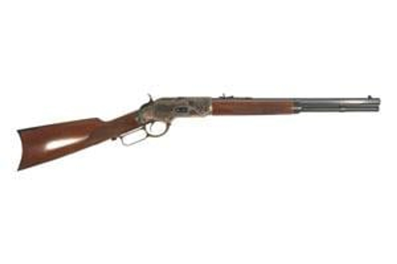 Cimarron CA2011G35 1873 Saddle 45 LC 18" BBL Blued Octagon Case Hardened