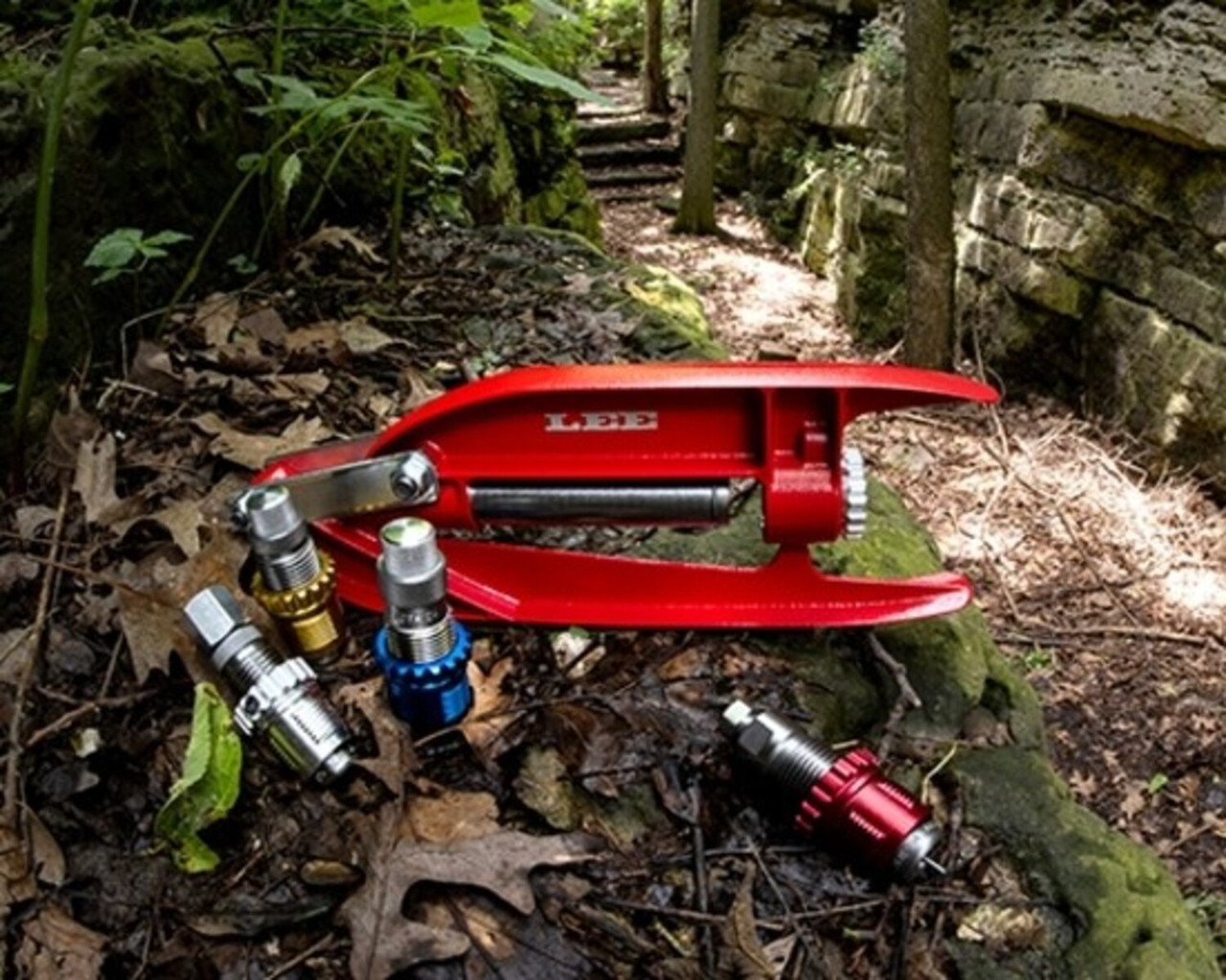 Lee Precision Cast Iron Reloading Breech Lock Hand Press Only Red 90685