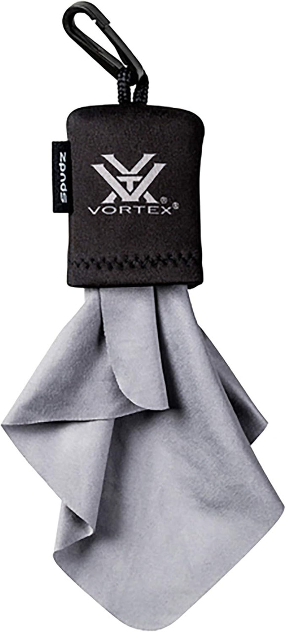 Vortex Optics Spudz Microfiber Lens Cleaning Cloth W/ Pouch & Clip SPUD