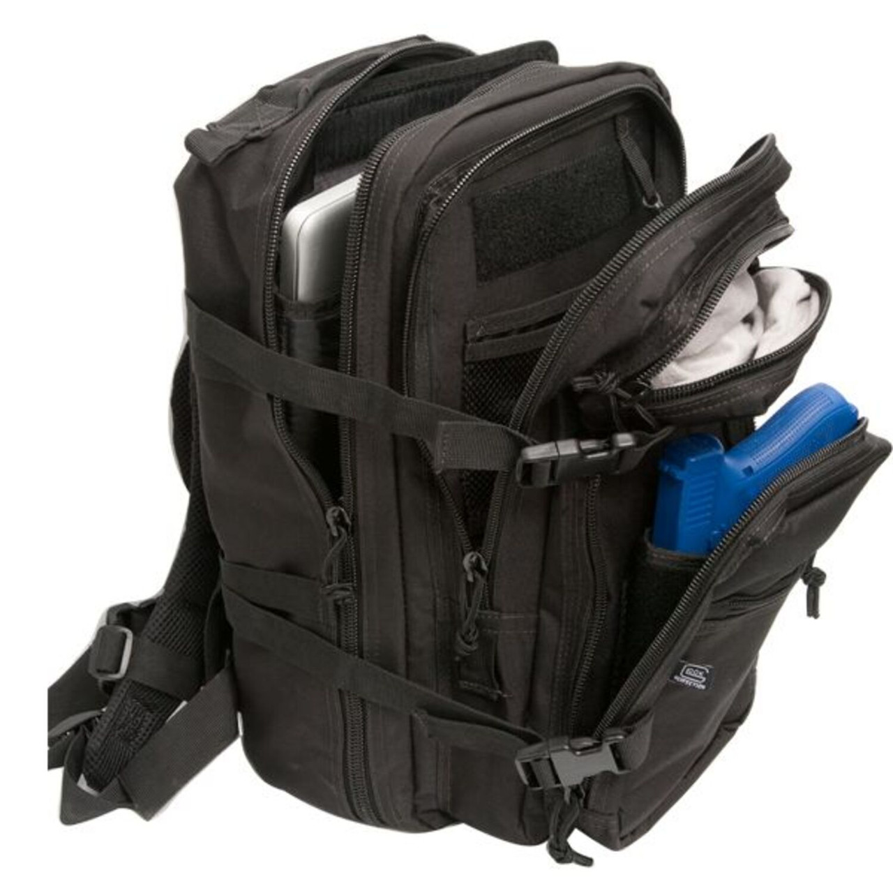 Glock Multi-Purpose 3-1 Backpack Made Of 1000D Polyester Black AS02000 Glock Multi-Purpose 3-1 Backpack Made Of 1000D Polyester Black AS02000