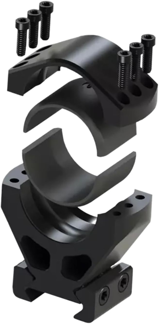 Burris Optic XTR Signature Scope Rings 34mm 1.5" Black 5 to 40 MOA USED