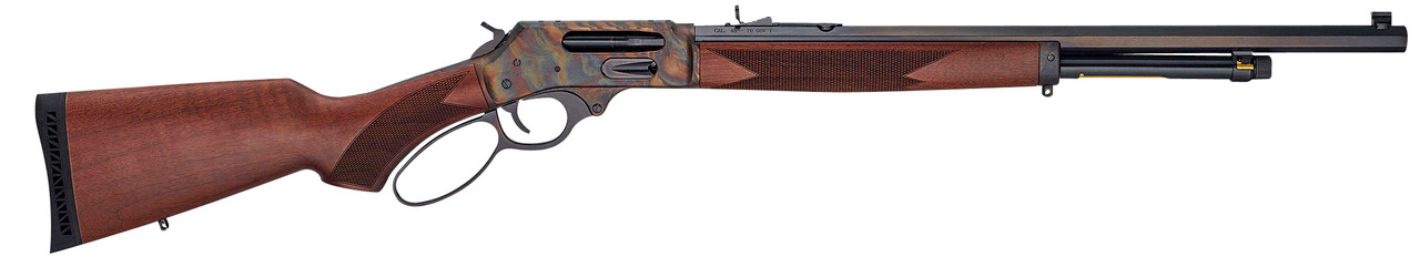 Henry H010GCC Side Gate 45-70 Gov 4+1 22" BBL Blued Octagon Case Hardened