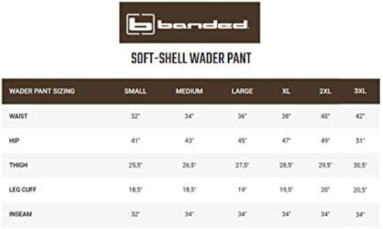 Banded Tec Fleece Wader Pants Adjustable Leg Gaiters - Realtree Max-7 - M