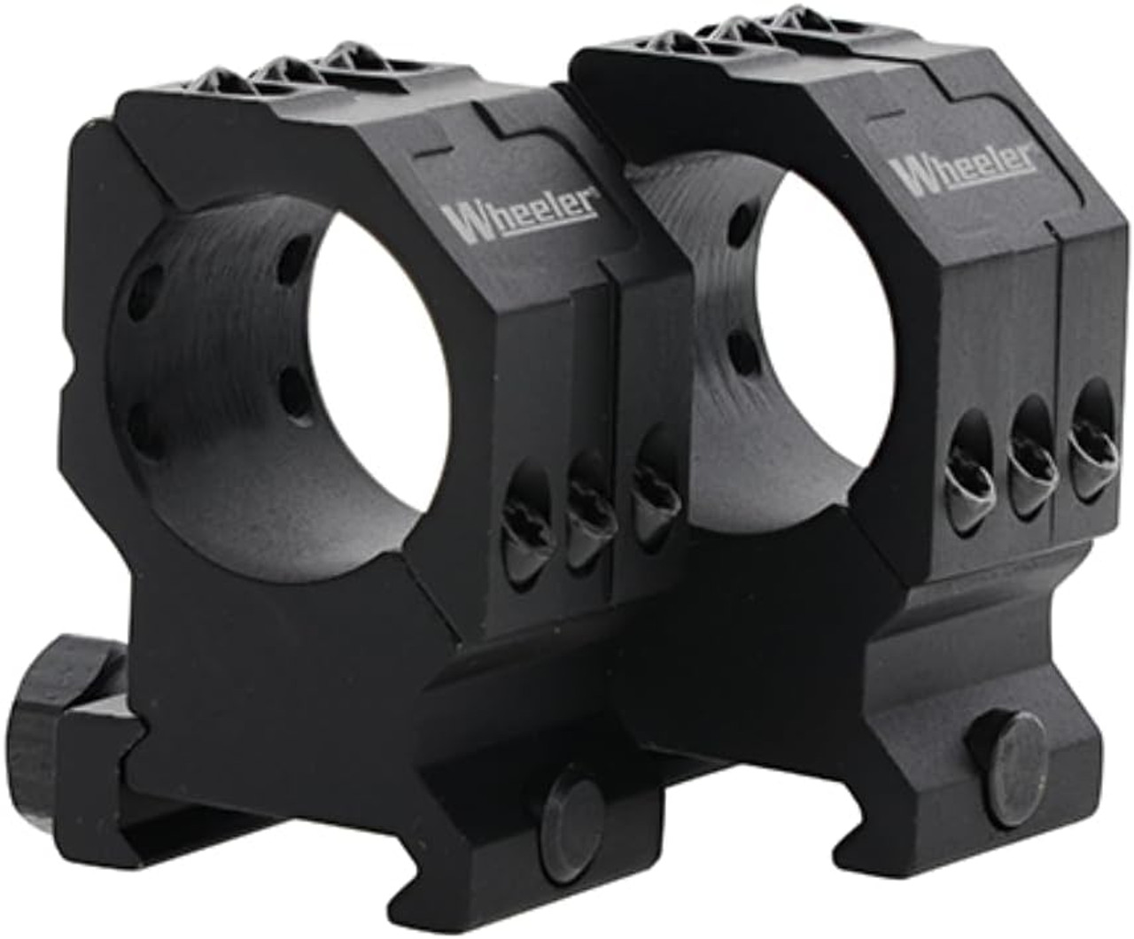 Wheeler 2-Piece 1" High Scope Rings W/ Anti-Cant Indicator For Leveling Wheeler 2-Piece 1" High Scope Rings W/ Anti-Cant Indicator For Leveling