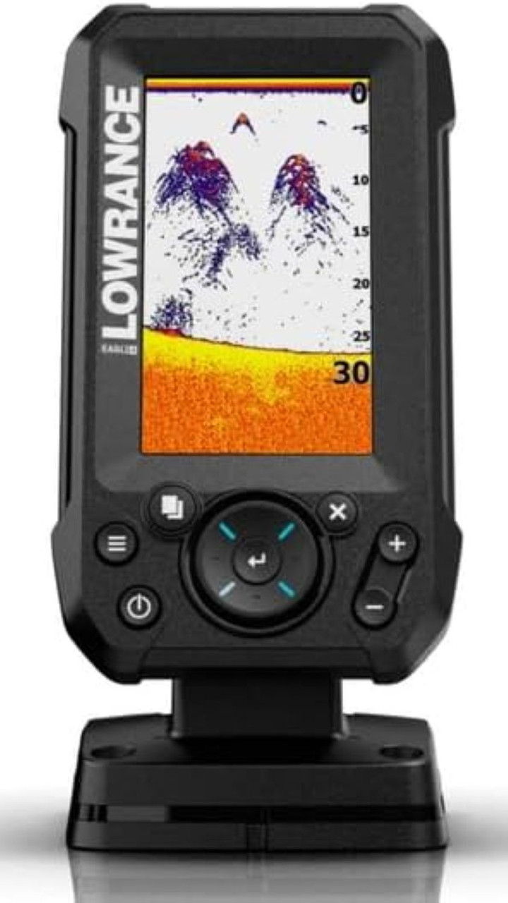 Lowrance Eagle-4 W/ Bullet Skimmer Transducer 4" IPS Portrait Display Black Lowrance Eagle-4 W/ Bullet Skimmer Transducer 4" IPS Portrait Display Black