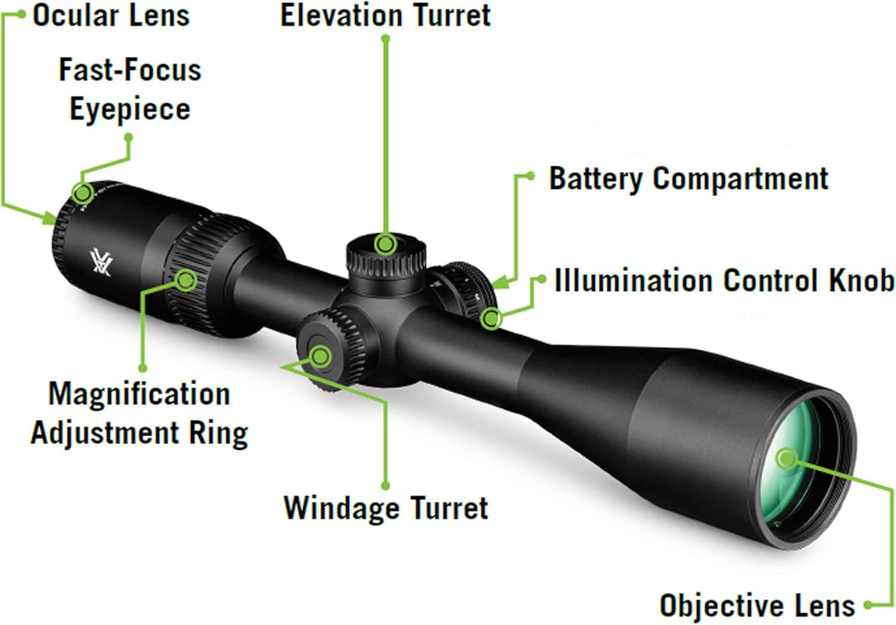 Vortex Crossfire HD 2-7x32 Illuminated Dead-Hold 2A BDC MOA 1" Tube Vortex Crossfire HD 2-7x32 Illuminated Dead-Hold 2A BDC MOA 1" Tube