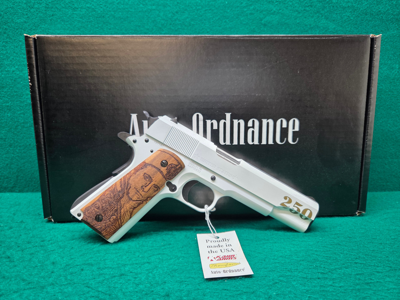 Auto Ordnance Navy 250th Salute to Service 1911 45 ACP 5" BBL 1911BKOC16