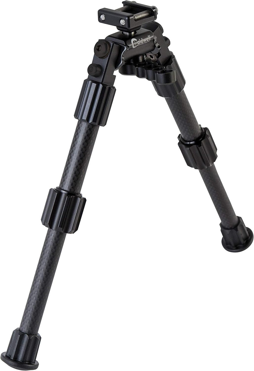 Caldwell Accumax Premium Carbon Fiber Picatinny Rail Bipod 9" To 13" Black