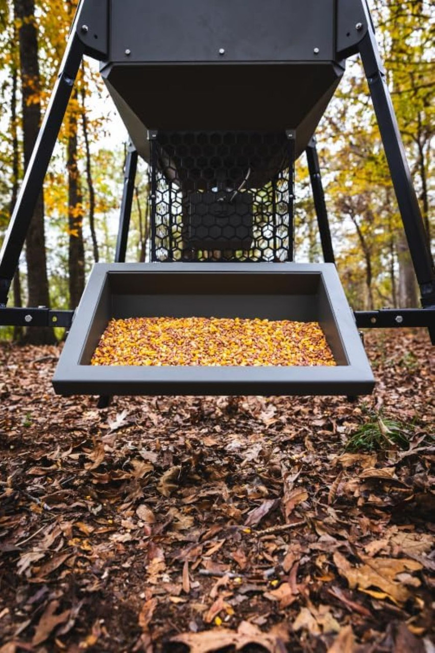 Moultrie Ranch Series Axis Trough W/ Drain Holes To Prevent Water Pooling Moultrie Ranch Series Axis Trough W/ Drain Holes To Prevent Water Pooling