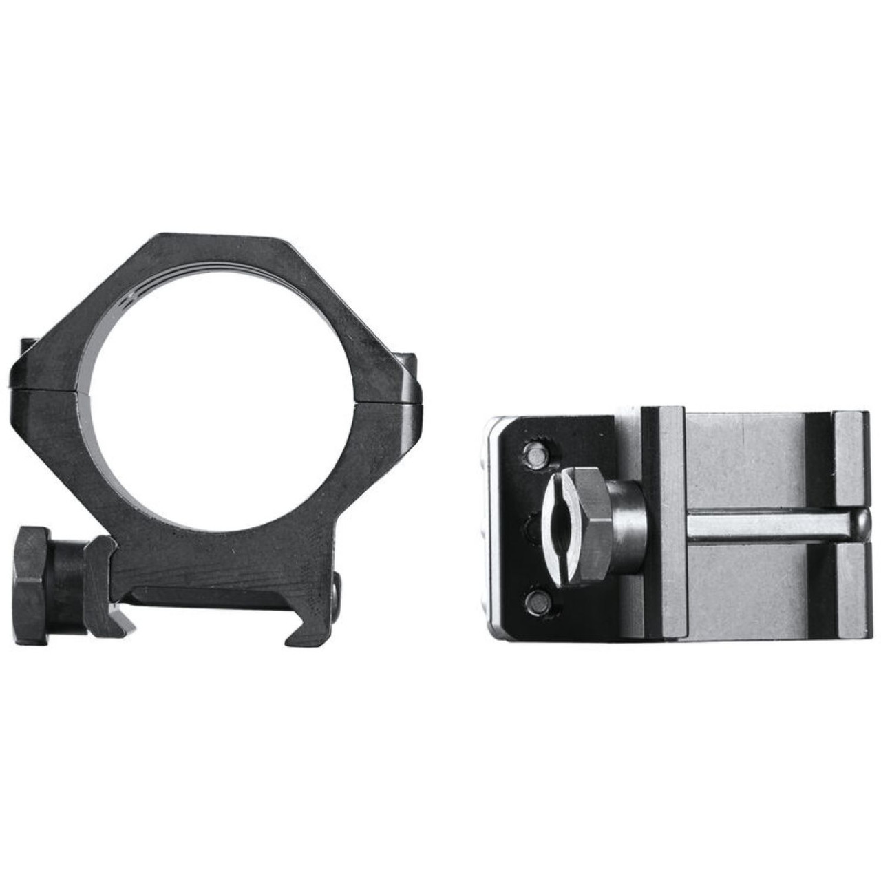 Weaver Tactical Rings 30mm Low 6-Hole Caps Fits Up To 38mm OBJ Lens - USED