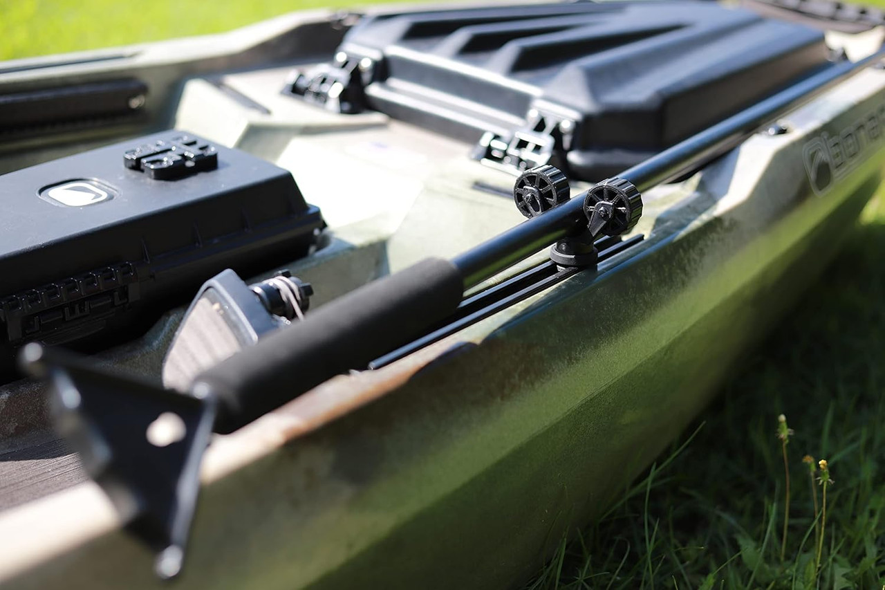 YakAttack ParkNPole RotoGrip Stakeout Pole Holder 2.4" Low Profile Black