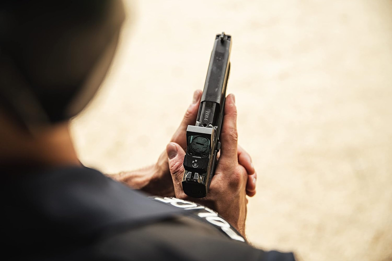 Crimson Trace RAD Open Reflex 5 MOA Green Dot Pistol Sight w/Auto Shutoff