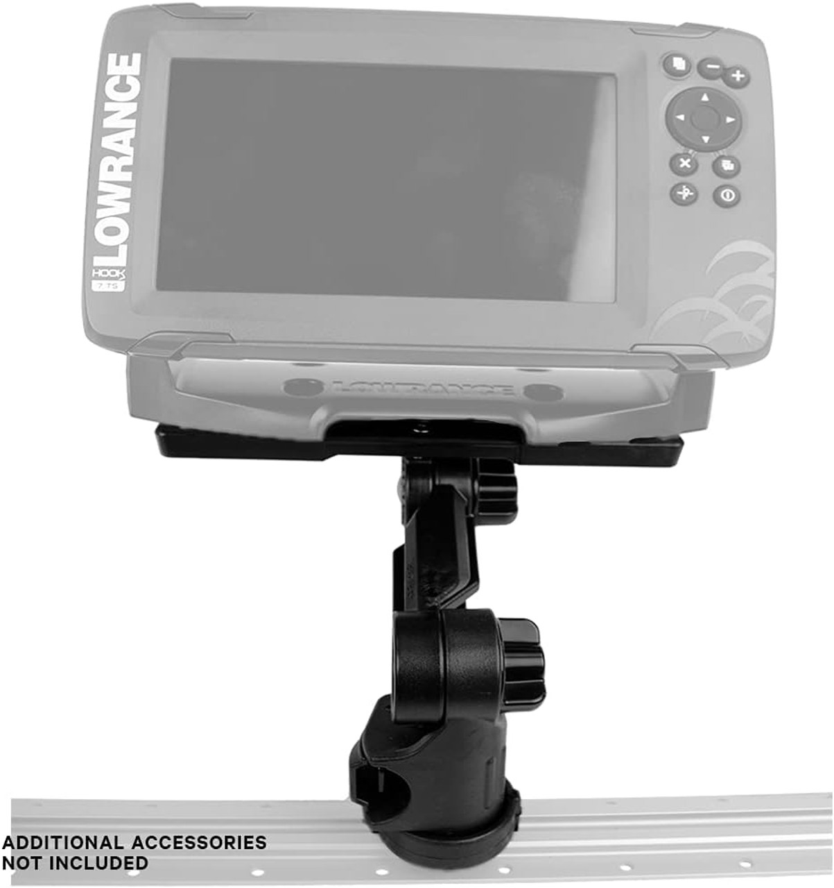 YakAttack Fish Finder Mount Lock N Load System, Large - FFP-1003