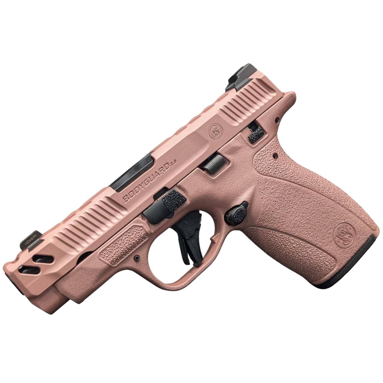 SMITH & WESSON PC BODYGUARD 2.0 CARRY COMP 380 ACP ROSE GOLD 3.1" BBL 12+1
