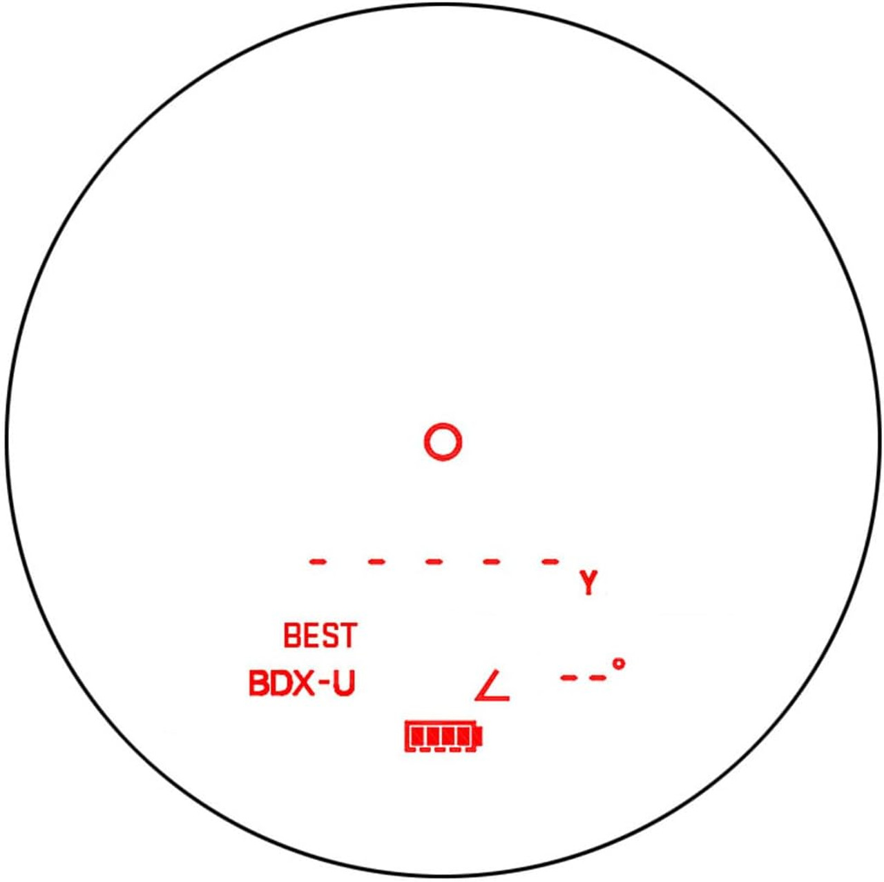 Sig Sauer KILO3K 6X22MM Compact Laser Rangefinder BDX-U/X, Red OLED Display