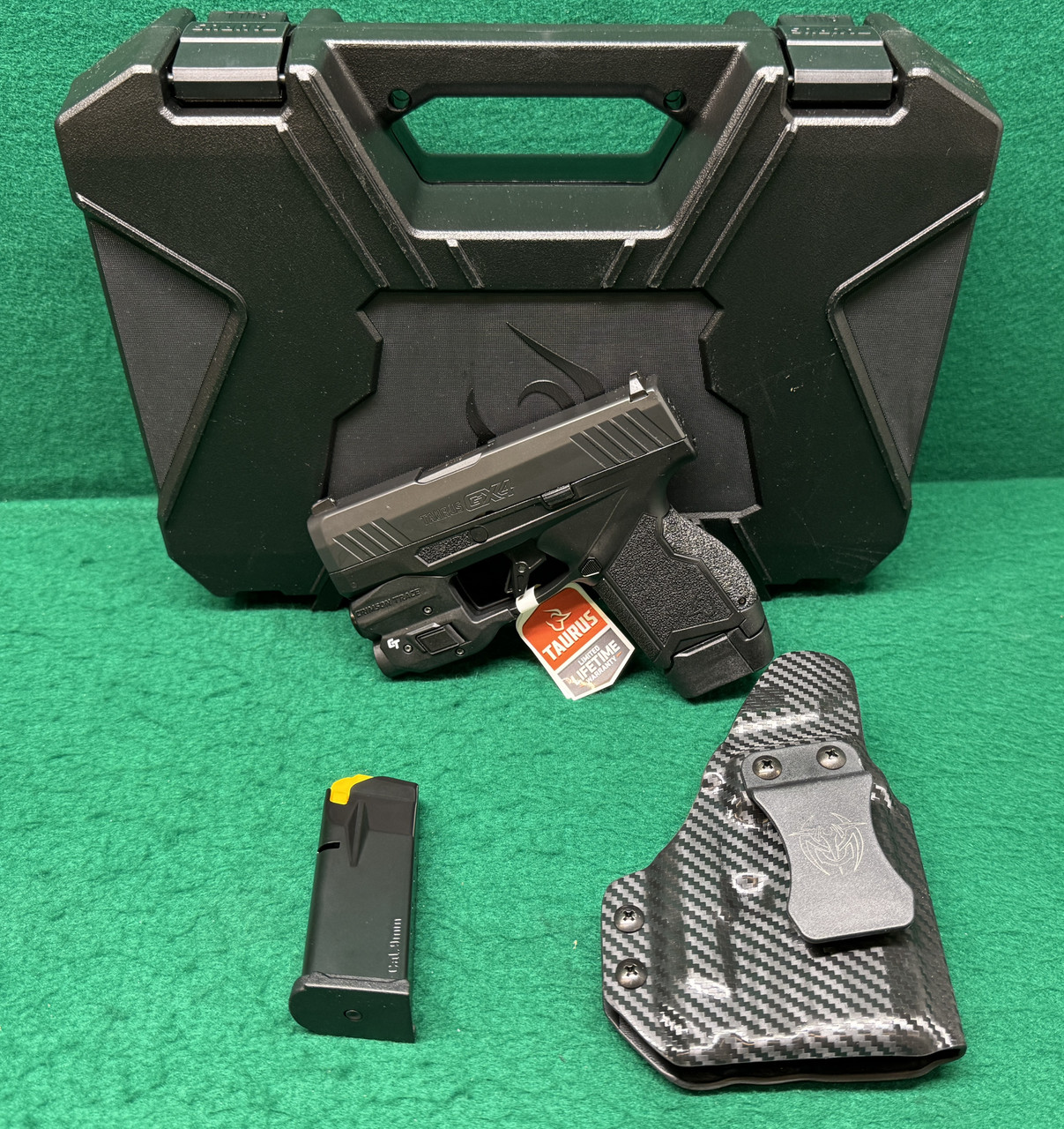 Taurus GX4 1-GX4M931-CK2 9mm Black CT Light Um Holster 3.0'' BBL 11/13+1