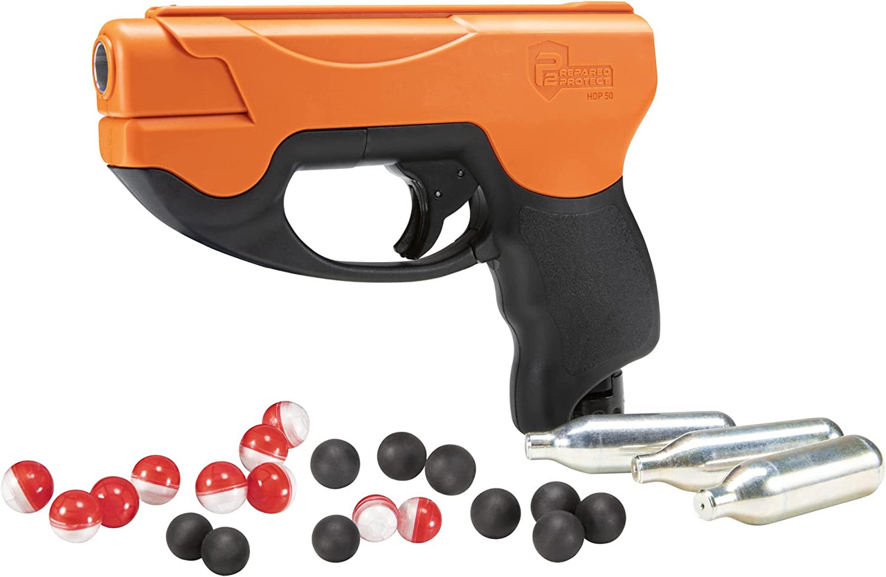Umarex P2P HDP 50 Compact-.50 Cal Org/Blk Rubber/Pepper Round 360 FPS USED
