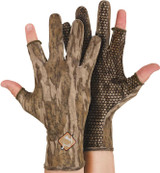 Drake Performance Stretch-Fit Shooter Turkey Gloves Bottomland L/XL