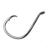 Gamakatsu Octopus Circle Inline Point Hooks 25 Pack 3/0 Black 221413-25