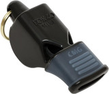 Fox 40 Official Mini W/ CMG 3-Chamber Pealess Whistle 109 dB Blk