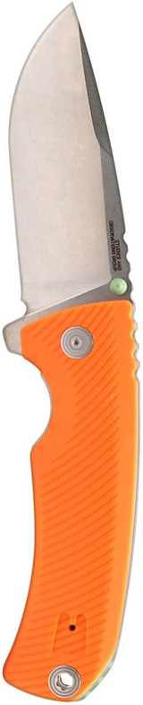 SOG Tellus FLK Full-Sized Frame Lock Folding Knife W/ Pocket Clip Blaze Org