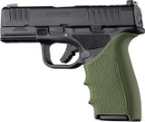 Hogue HandAll Beavertail Grip Sleeve Springfield Armory Hellcat Pro OD Grn