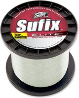 Sufix Elite Monofilament Fishing Line, 17 lb, 3000 Yard, Clear - 661-317