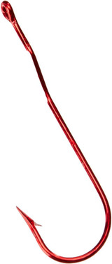 Tru Turn Aberdeen Blood Red Finish Panfish Hook Size 4 7Pk