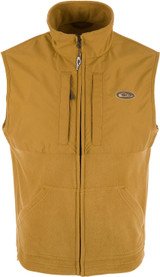 Drake Waterfowl MST Eqwader Fleece-Lined Zip Vest Field Khaki 2XL