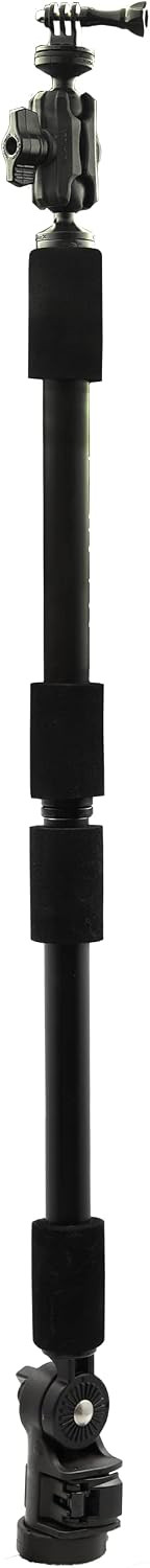 YakAttack PanFish Pro Camera Mount 33" Floating Pole LockNLoad Base USED