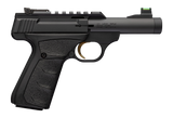 Browning 051610490 Buck Mark Micro SR 22 LR Black 4" Threaded Bull BBL 10+1