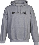 Browning Men's Backfence Hoodie Pullover Hooded Sweatshirt Large Gray