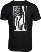 Browning Men's Legacy Flag W/ Buckmark Logo T-Shirt Black Large
