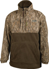 Drake Unisex Youth's MST Eqwader 1/4 Zip Outdoor Jacket Bottomland Sz 10