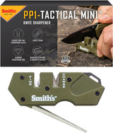Smith's PP1-Mini 2 Stage Knife Sharpener Preset Carbide & Ceramic Stone Grn