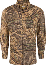 Drake Performance 8-Shot Flyweight Long-Sleeve Shirt Shadowgrass 2X-Large