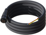 Simrad Power Cable 4-Pin Conn. To 4 Bare Wires 2 m (6.5 ft) Black