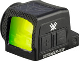 Vortex Defender-CCW Enclosed Solar Micro Green Dot Sight Multi Reticle Blk