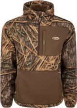 Drake Waterfowl MST Endurance Hoodie w/ Kangaroo Pouch Shadowgrass XL