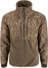 Drake Men MST CommandXT Eqwader 1/2 Zip Jacket w/DWR Finish Bottomland M