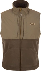 Drake Waterfowl MST Eqwader Vest Mud Brown Fleece Lined XL AD1620-MDB-4