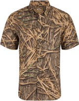 Drake Waterfowl 8-Shot Flyweight Short Sleeve Shirt - OG Shadowgrass - 2XL